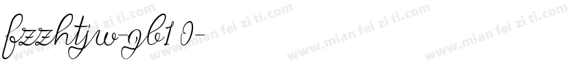 fzzhtjw-gb1 0字体转换